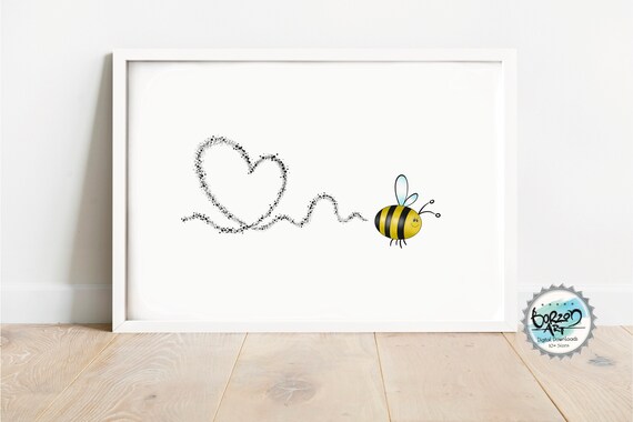 bee nursery decor