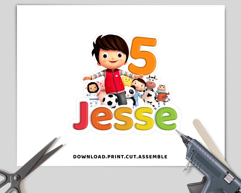 Download Party Supplies Jacus Baby Bum Cake Topper Diy Jacus Printable Party Decor