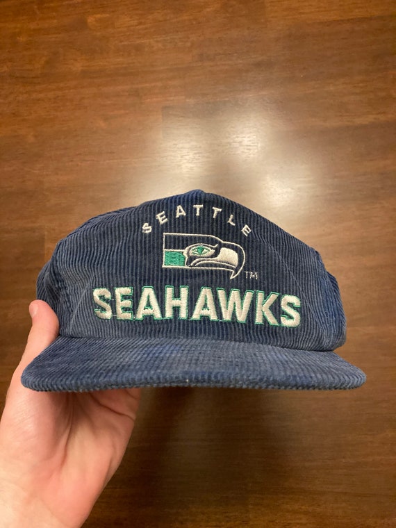 Vintage Seattle Seahawks Corduroy Hat