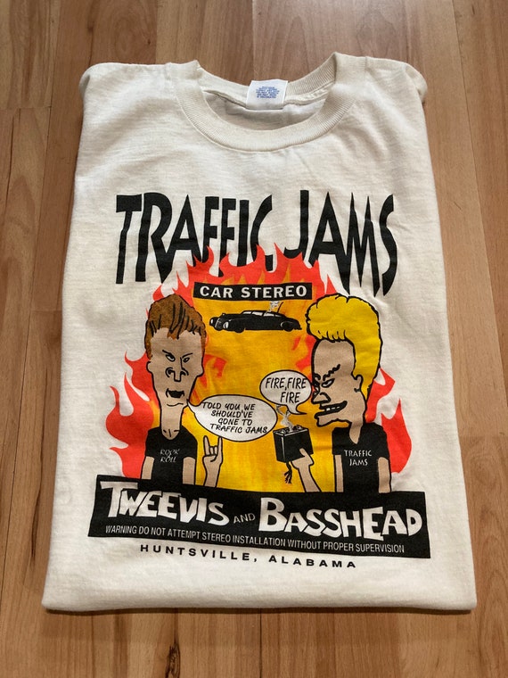 Vintage Beavis and Butthead Traffic Jams Tee