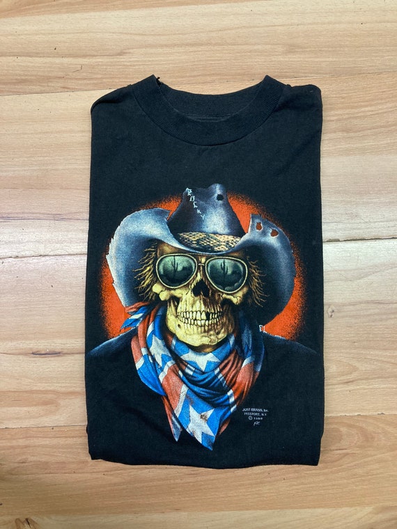1988 3D Emblem Rocky Cowboy Tee