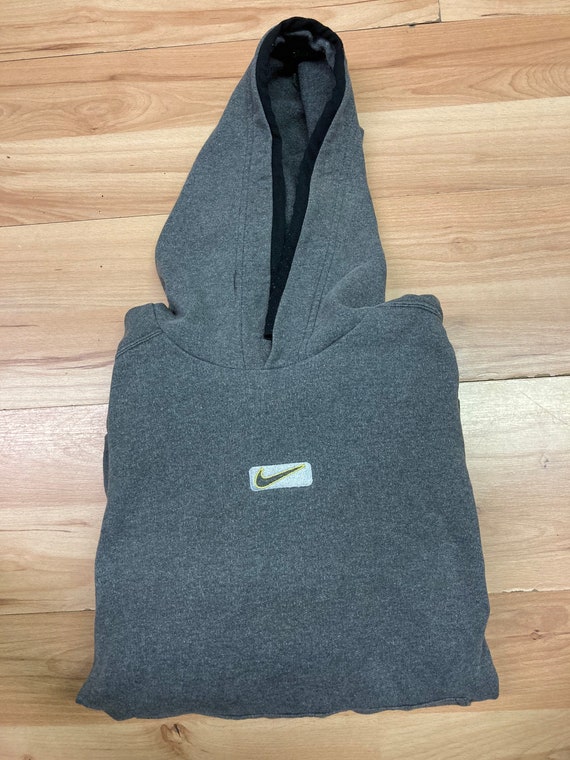 Vintage Center Check Nike Hoodie