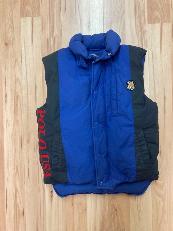 Vintage Polo USA Skiing Vest