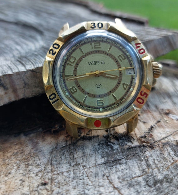 Vintage command watch WOSTOK "COMMANDER",wrist wa… - image 4