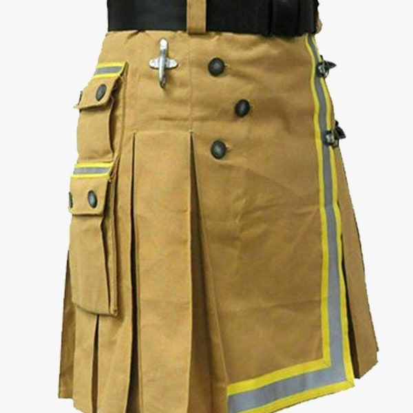 FireFighter Cargo Packet Kilt Feuerwehrmann Dienstprogramm Kilt