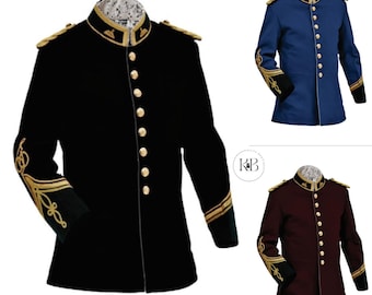 Traditional British Army Officer Anglo Zulu War Jacket Vintage Officers Tunic Circa jacket