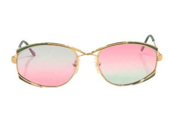 Vintage Fred "JOYAU" Green - Green/Pink