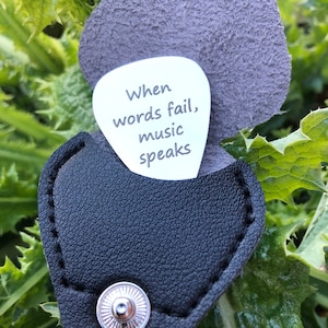 Personalized Guitar Pick - Engraved Guitar Pick - Gift for Husband, Dad, Boyfriend, Groom Gift- Husband Gift - Valentines Day Gift
