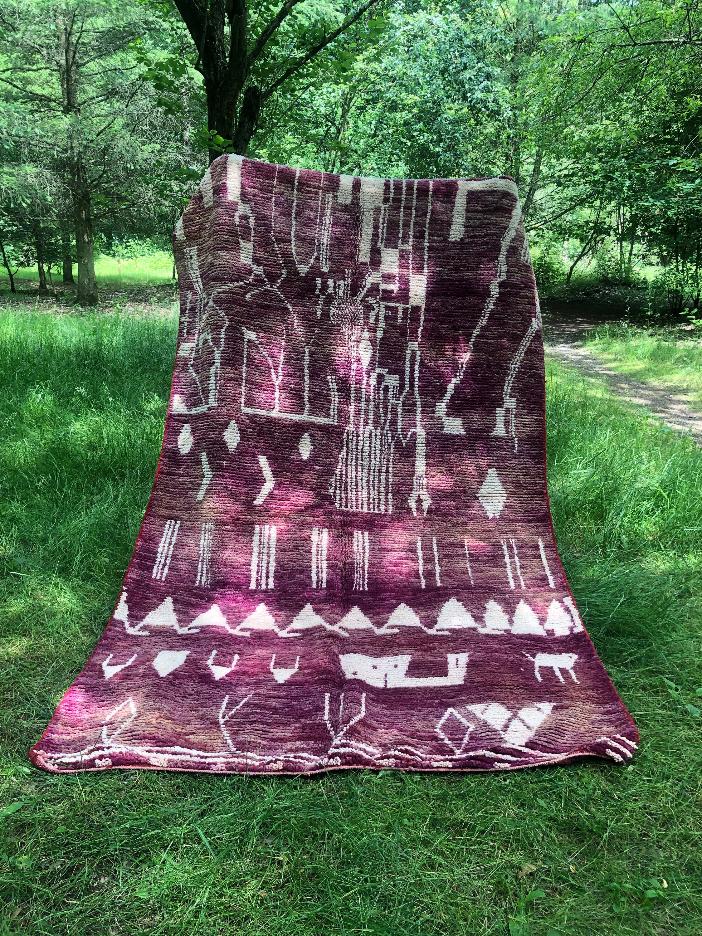 Tapis Vintage Berbère