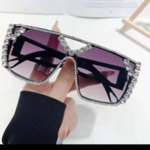 Oversized Square Sunglasses for women bild 1