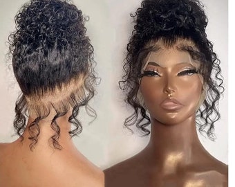 Handmade 360 lace wig