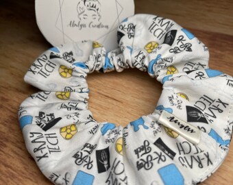 X-Ray Technician Scrunchie: Handmade Medical Hair Tie