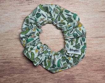Pickle Scrunchie: Handmade Hair Tie | Novelty Gift | Scrunchie