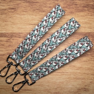Shark Wristlet Keychain | Gift Ideas | Handmade in Ontario