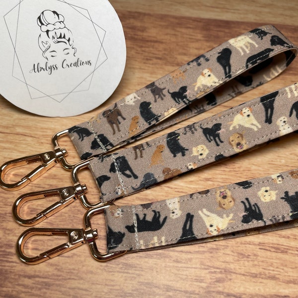 Labrador Wristlet Keychain | Gift Ideas | Handmade in Ontario