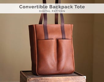 Convertible Backpack / Tote Bag Pattern