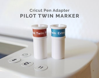 Pilot Twin Marker Adapter Set - Adaptateur de stylo Cricut pour Explore Air, Air 2 et Maker