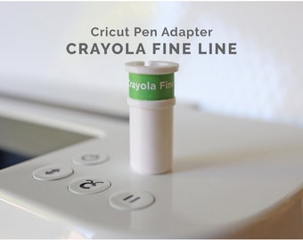 Crayola Fine Line - Cricut Pen/Marker Adapter for Explore Air, Air 2 and Maker