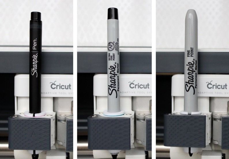 Sharpie 3 Pack Adapter Set Cricut Pen Adapter for Explore Air, Air 2, Air 3 and Maker, Maker 3 image 3