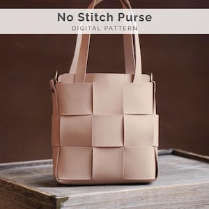 Portemonnee zonder steken voor Leathercrafters