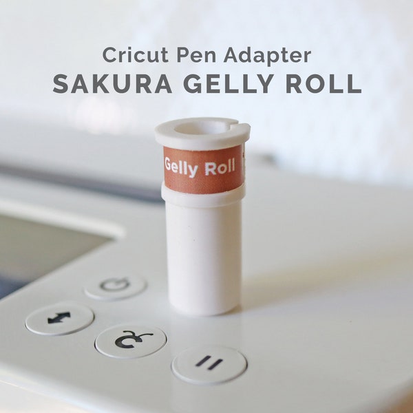 Sakura Gelly Roll Adapter - Cricut Pen/Marker Adapter für Entdecke Air, Air 2 und Maker