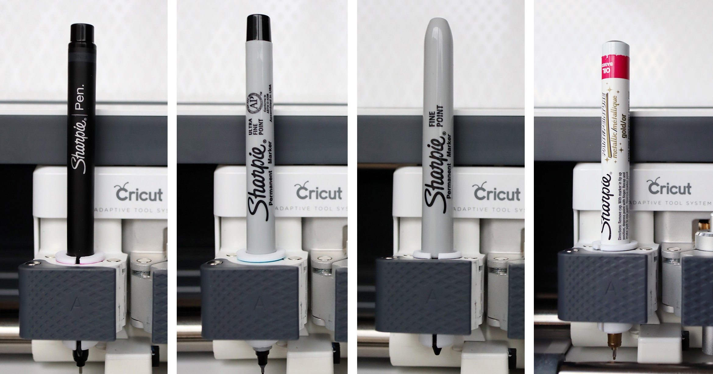 3PC Cricut Pen Adapter Set Sharpie Pen/marker Adapter Set for Cricut  Explore Air, Explore Air 2, Explore 3, Maker and Maker 3 -  Denmark