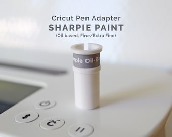 Adaptateur de peinture à base d’huile Sharpie - Adaptateur stylo/marqueur Cricut pour explorer l’air, l’air 2 et le fabricant
