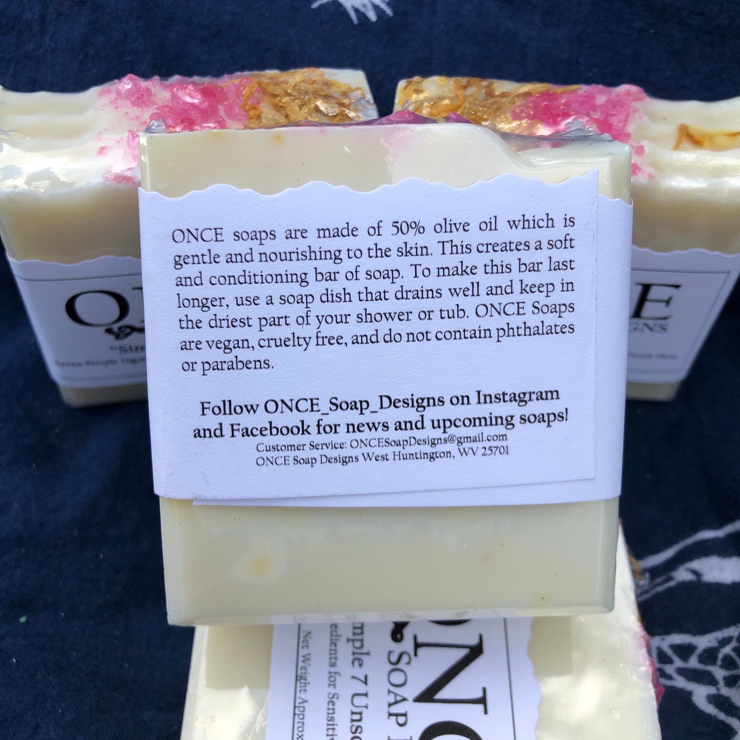 Simple 7 Unscented Handmade Soap Etsy