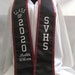 A Custom Grad Sash Grad Stole Custom Grad Sash Embroidered Satin Stoles ...