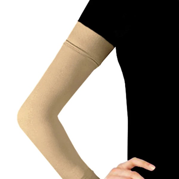 Cotton Arm Sleeves  Long Stretchy Breathable 1 Pair of  arm cover ,  long Arm sleeves Muslim accessories for women Fingerless gloves