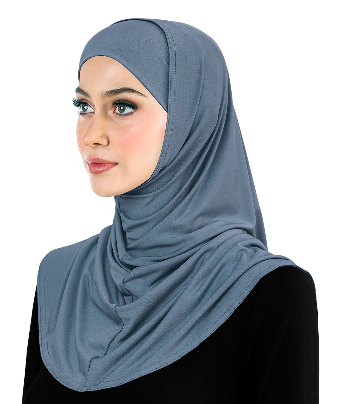 Amira Hijab Silky LYCRA 2 Piece Muslim Women's Head Scarf Etsy
