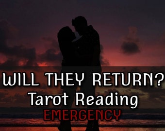 Will They Return? - 20 Minute Reading EMERGENCY (Within 48 Hours)