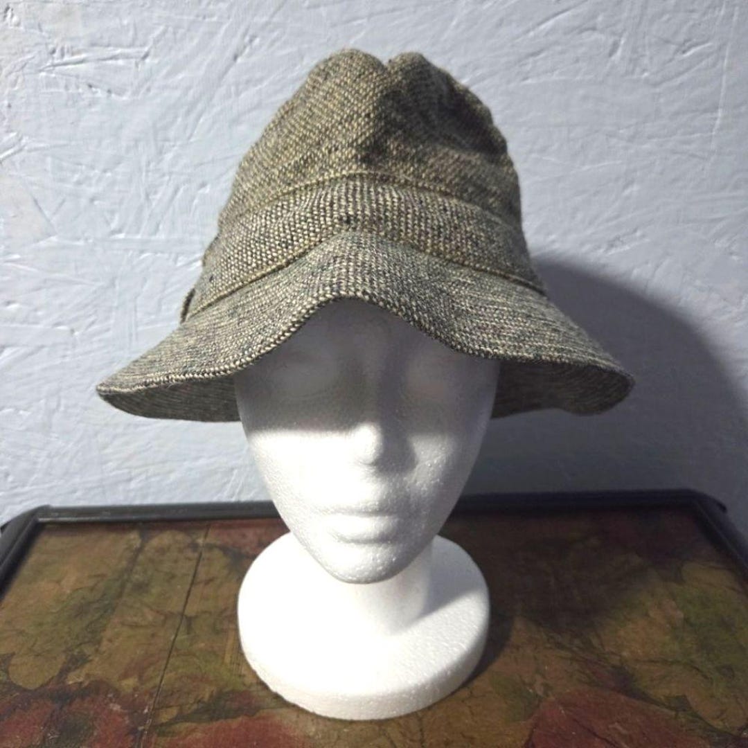 VINTAGE | UNISEX IRISH WOOL COUNTRY BUCKET HAT BY NORM THOMPSON Norm Thompson Hats for Men for sale | eBay main image 4