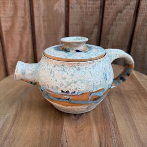 Tea Pot, Pottery Tea Pot, Ceramic Tea Pot Lovers, Handmade