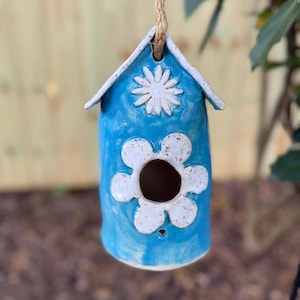 Birdhouse, Handmade Birdhouse, Ceramic Birdhouse