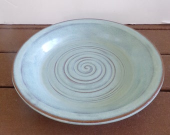 Pie Plate by Black Rock Falls Pottery, 9" Pie Plate,Ceramic Stoneware,Handmade,Wheel Thrown