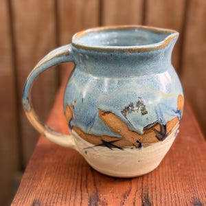 Pitcher, Hand Thrown Pitcher, Handmade Pitcher, Pitcher, Ceramic Pitcher, Stoneware Pottery,