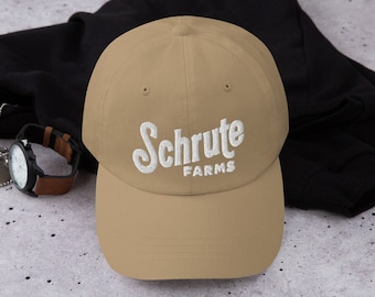Schrute Farms Hat Dwight Scranton The Office Dad Cap