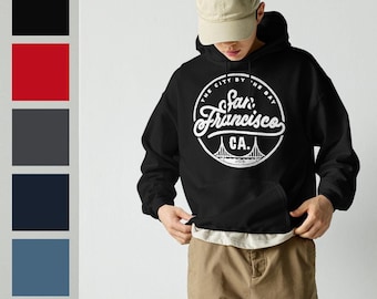 San Francisco Hoodie California Golden Gate Bridge Bay Area Unisex Sweatshirt