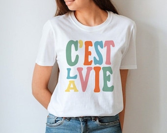 C'est La Vie Temporary Fake Tattoo Sticker set of 2 Etsy