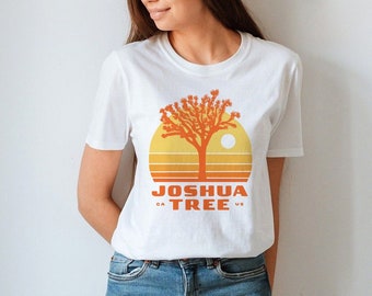 Vintage Joshua Tree T-shirt National Park California Unisex Tee