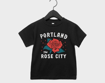 Toddler Portland Rose City Oregon T-shirt
