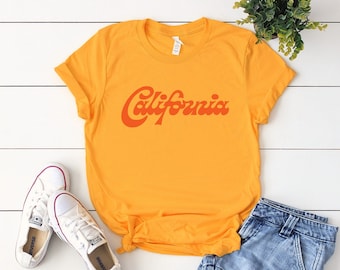 Vintage California Gold T-Shirt West Coast Classic UnisexTee