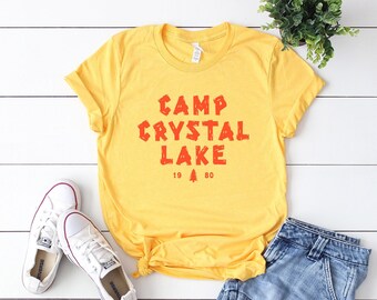 Camp Crystal Lake 1980 Friday the 13th Jason Unisex T-shirt