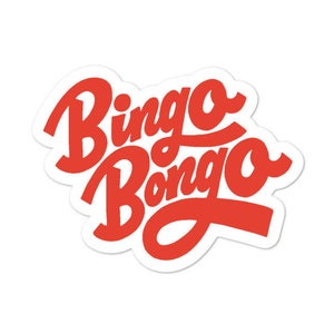 Pegatina de Bingo Bongo