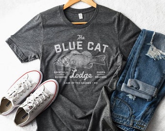 Ozark Blue Cat Lodge Unisex T-Shirt
