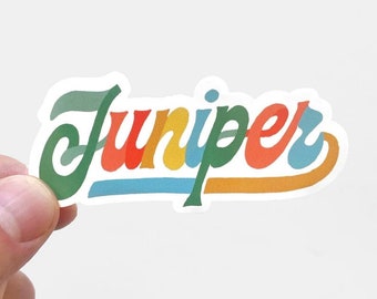 Juniper Sticker