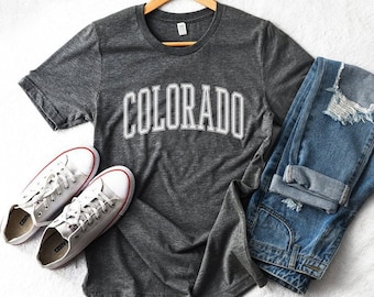 Colorado Classic Tee Donker Heather Grijs Unisex T-Shirt
