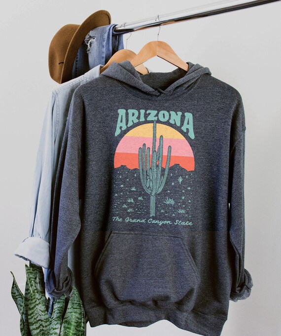 Cactus Arizona Drop Shoulder Hoodie Cactus Arizona Drop Shoulder Hoodie