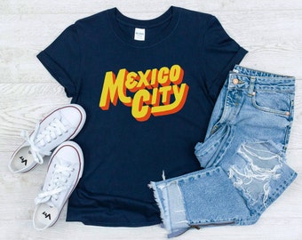 Mexico City Lettering T-Shirt